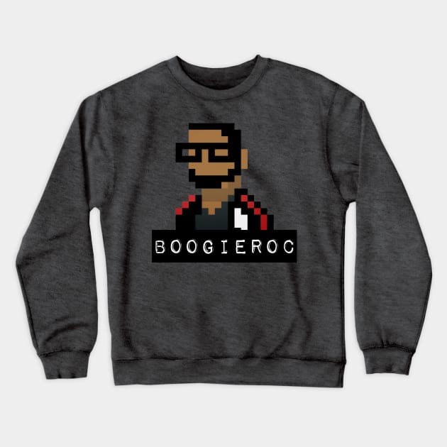 BoogieRoc Logo Crewneck Sweatshirt by boogierocmerch